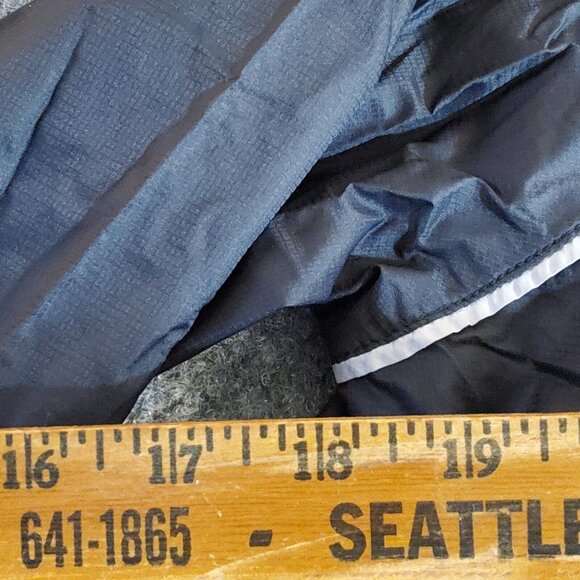 Adidas ClimaProof Wind Jacket Womens Medium Black Full Zip Golf Windbreaker - Picture 8 of 10